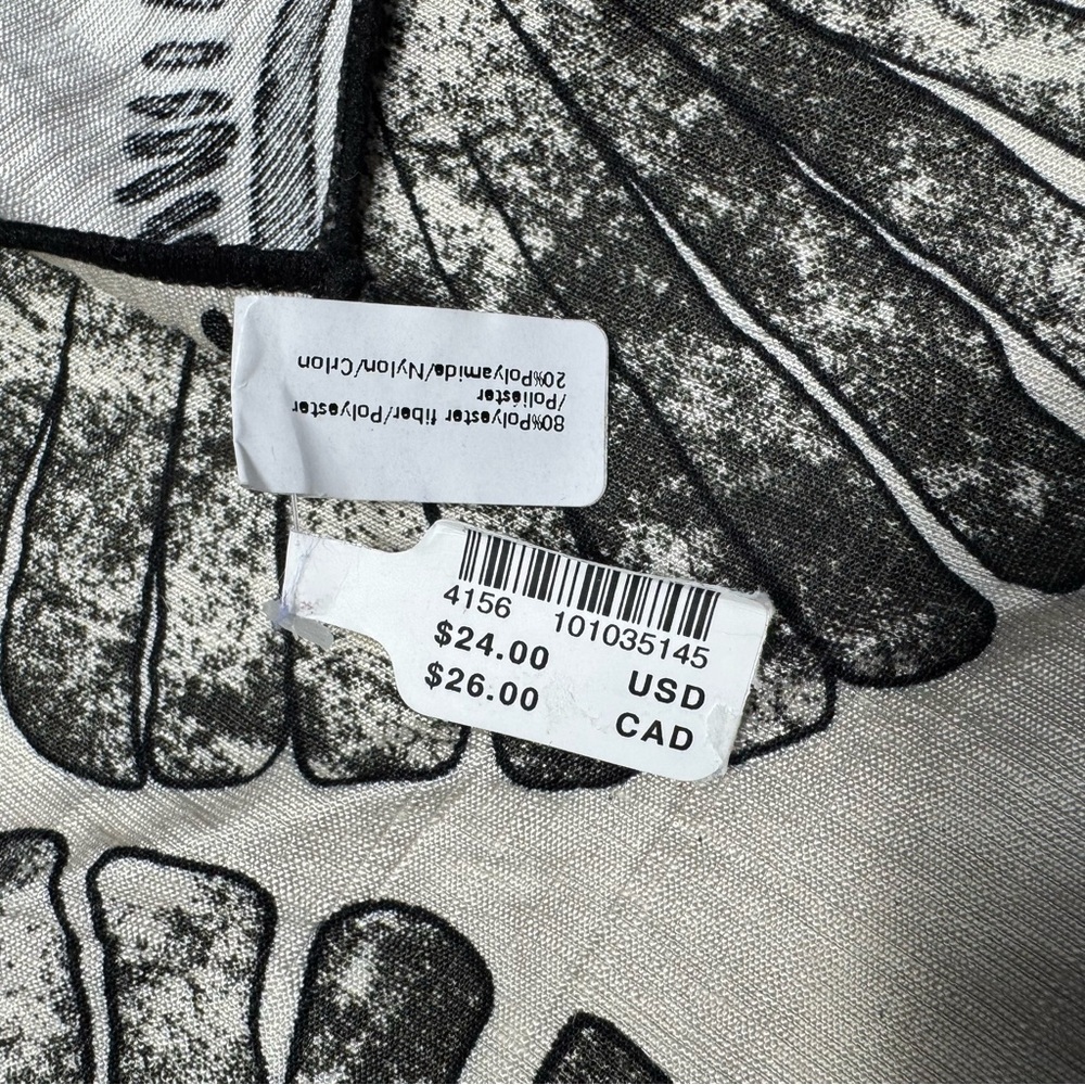 NWT New Anthropologie Shell Printed Hair Scarf - Picture 6 of 7